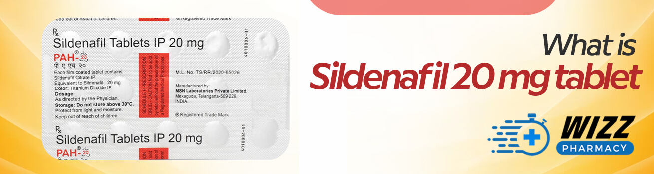 Sildenafil 20 mg tablet